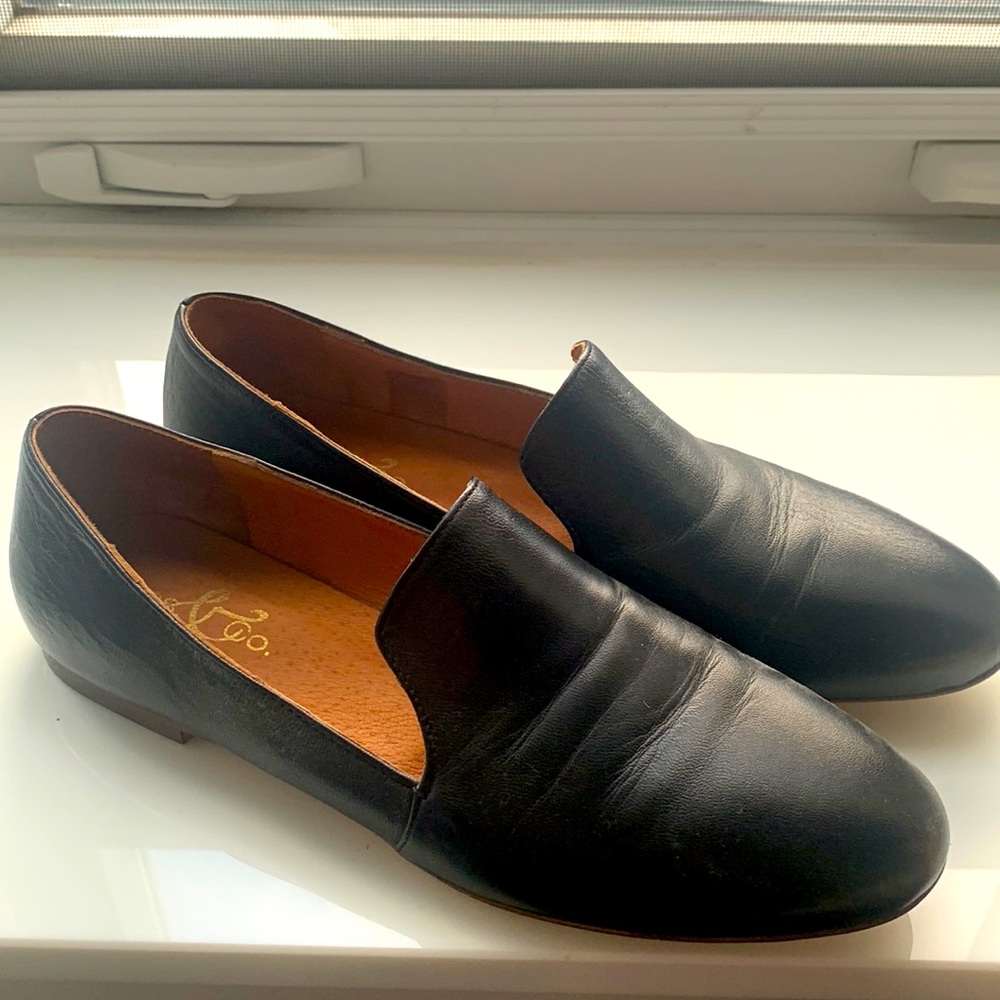 Bos &Co black loafers